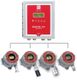 RKI Instruments M2, IR Hydrocarbons (Isobutane) 0 - 100% LEL, Sensor/Transmitter with J-Box, UL Version - 65-2619RK-HC