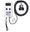 RKI Instruments OX-62B Remote Type Oxygen Detector with Remote Sensor on 10 Meter Cable - 72-0020RK