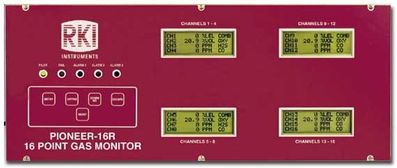 RKI Instruments Pioneer 16R, 16 Channel Rack Mount Controller - 72-2016RK