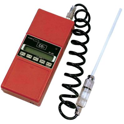 RKI Instruments RI-85 Hand Held Infrared CO2 Monitor, 0 -10,000 PPM, Sample Draw with Internal Pump, Includes Alkaline Batteries, Coiled Hose, Probe, and Vinyl Cover - 73-0570RK RKI Instruments RI-85 Hand Held Infrared CO2 Monitor, 0 -10,000 PPM, Sample Draw with Internal Pump, Includes Alkaline Batteries, Coiled Hose, Probe, and Vinyl Cover - 73-0570RK