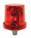 RKI Instruments Rotating Alarm Light, Red, 115 VAC - 51-0055RK