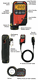 RKI Instruments SC-01 Single Toxic Gas Monitor, Hydrogen Sulfide (H2S), 0 - 30.0 PPM, with Alligator Clip - 73-0050RK-H2S