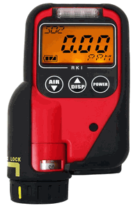 RKI Instruments SC-01 Single Toxic Gas Monitor, Ammonia (NH3), 0 - 75 PPM, with Alligator Clip - 73-0050RK-NH3 RKI Instruments SC-01 Single Toxic Gas Monitor, Ammonia (NH3), 0 - 75 PPM, with Alligator Clip - 73-0050RK-NH3