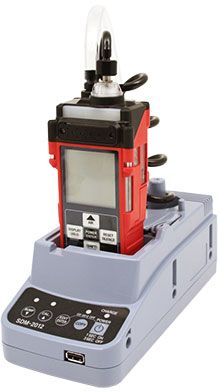 RKI Instruments SDM-2012 Single Point Calibration Station for GX-2012 and Gas Tracer with AC Adaptor, Flash Drive, USB Cable, Tubing & Installation CD - 81-SDM2012-01