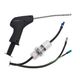 Sauermann Flexible flue gas sampling probe, 180mm (7") probe length with 2m (6') dual hose, rated to 800C (1470F) max - 27936