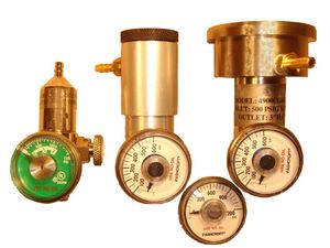 Savannah Specialty Gauges for Regulator for 29/58 Liter Aluminum And 103 Liter Steel Cylinders - CGA C-10