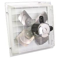 Schaefer 20" Direct Drive Shutter Style Exhaust Fan, Aluminum Shutter - SFT-2000A