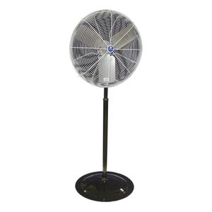 Schaefer 20" OSHA Pedestal Fan, White Fan - 20PF