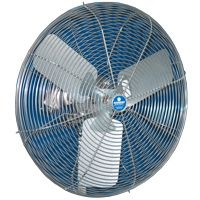 Schaefer 20" Washdown Duty Fan, Stainless Steel Motor, Stainless Steel OSHA Guards and Stainless Steel Blade - 20CFO-SWDS