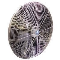 Schaefer 20" Washdown Duty Fan, Epoxy Coated Motor, Stainless Steel OSHA Guards, Poly Blade - 20CFO-EWDP
