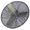 Schaefer 36" Circulation Fan, Black OSHA Guards - 36CFO-B