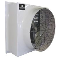 Schaefer 36" Hazardous Location Fiberglass Belt Drive Exhaust Fan, 3 / 4 Hp, 1-Phase - FFM365A34-HL