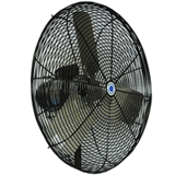 Schaefer 20" Oscillating Circulation Fan, Black OSHA Guards - TW20B