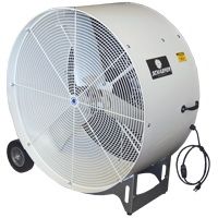 Schaefer 36" Versa-Kool Mobile Spot Cooler, OSHA Guards, 50 Hz - VKM36-O-50