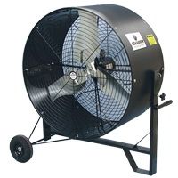 Schaefer 36" Versa-Kool Mobile Tiltable Fan, Black, OSHA Guards - VKT36-B-O