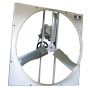 Schaefer 52" Galvanized Panel Fan, 3-Wing, 1-1 / 2 Hp, 3-Phase, 50 Hz, Unassembled - 523GP112-3-50-27-UA