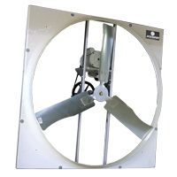 Schaefer 52" Polymer Panel Fan, 3-Wing, 1 Hp - 523P1