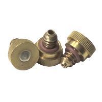 Schaefer Brass Nozzle, .008" Orifice, 10-24 Threads - BN8