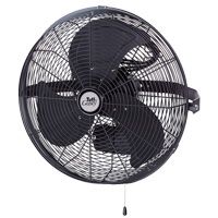 Schaefer Tuff & Gusty 18" 3-Speed Wall Mount, Black - TG18-3WB Schaefer Tuff & Gusty 18" 3-Speed Wall Mount, Black - TG18-3WB