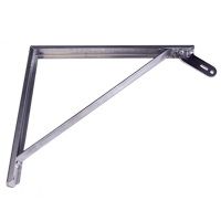 Schaefer Wall Mount, Adjustable, For up to 24" Fans, Stainless Steel - WMTA24-SS