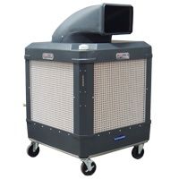 Schaefer WayCool 1 Hp, Manual Fill, Automatic Shut-off, Oscillates, Grey - WCG-1HPMFAOSC