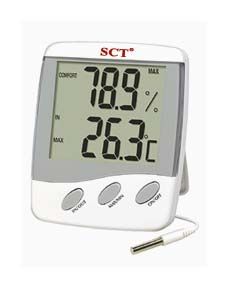 ScichemTech SCT-THYG-PEN-3 Jumbo Dual Display Thermo Hygrometer - SCT-108.001.23