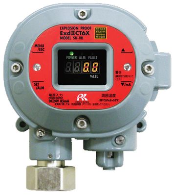 RKI Instruments SD-1DRI Detector Head, 0 - 100% LEL Infrared Type with Sample Adapter Hardware and HART Communication & SIL (No Relay), Replace XXX with Specified Gas - SD-1DRI-XXX-HS
