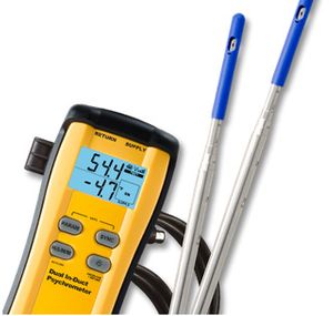 Fieldpiece Dual In-Duct Psychrometer - SDP2
