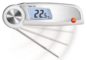 Testo 104 Folding, Waterproof Thermometer - 0563 0104