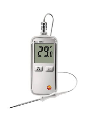 Testo 108-2 Waterproof Digital Food Thermometer - 0563 1082