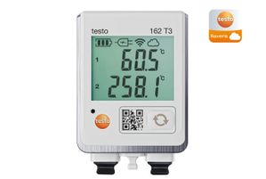 Testo 162 T3 - Online data logger with display and 2 connections for TC temperature probes - 0572 1623