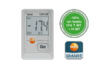 Testo 174T BT (white) mini temperature data logger, including wall bracket, batteries and test report - 0572 1742 01