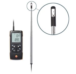 Testo 425 - Digital Hot Wire Anemometer with App connection - 0563 0425 Testo 425 - Digital Hot Wire Anemometer with App connection - 0563 0425