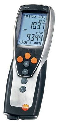 Testo 435-3 Multifunction Meter with integral differential pressure - 0560 4353