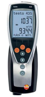 Testo 435-4 Multifunction Meter with memory, software & integral differential pressure - 0563 4354