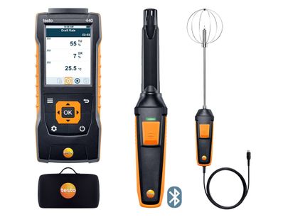 Testo 440 Indoor Comfort ComboKit with Bluetooth - 0563 4408