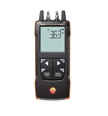 testo 512-2 - Digital Differential Pressure Measuring Instrument with App Connection - 0563 2512