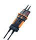 Testo 750-3 Voltage, Continuity, Phase Sequence Tester with GFCI Test, 3 Digit LCD, & Flashlight - 0590 7503