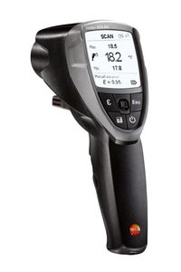 Testo 835-H1 Moisture Module IR Thermometer, 4-point laser sighting, data logging, external probe input & humidity module - 0560 8353