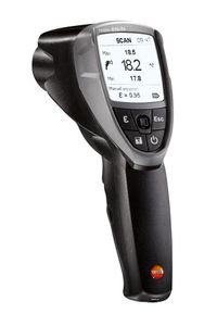 Testo 835-T1 Standard IR Thermometer, 4-point laser sighting, data logging & external probe input - 0560 8351