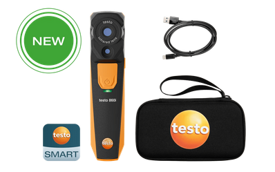 Testo 860i kit - Wireless thermal imager for smartphones - 0563 0860 01