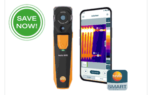 Testo 860i - Wireless thermal imager for smartphones - 0560 0860 01