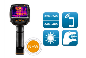 Testo 883 Thermal Imager (27Hz,with laser,wWCR), (incl. wide-angle lens 42 x 23) - 0560 8836