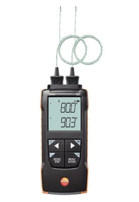 Testo 922 - Differential Temperature Measuring Instrument for TC Type K with App connection - 0563 0922