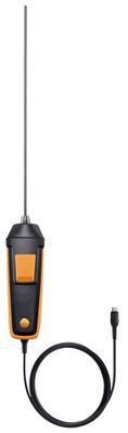 Testo High-precision Immersion/Penetration Probe, Digital, Pt100 Probe - 0618 0275 Testo High-precision Immersion/Penetration Probe, Digital, Pt100 Probe - 0618 0275