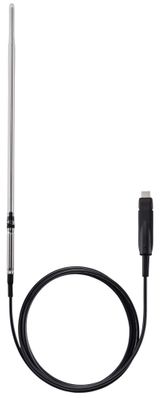 Testo Laboratory Probe, Glass-coated, Pt100 (resistant to corrosive substances) - 0618 7072