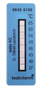 Testo Self-adhesive Temperature Strips +37 to +65 C (pack of 10) - 0646 0108