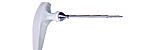 Testo T-handle Food Penetration Probe, T/C type T, Reinforced Cable (PVC) - 0603 2492