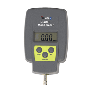 TPI 608BT Single input manometer, four units of measure with Blue-Tooth