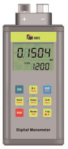 TPI 665 Manometer with Data Logging
